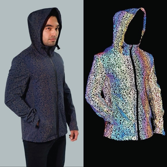 CAPELLE MIAMI Switch Reflective Rain Jacket - Sz XL - Picture 2 of 11